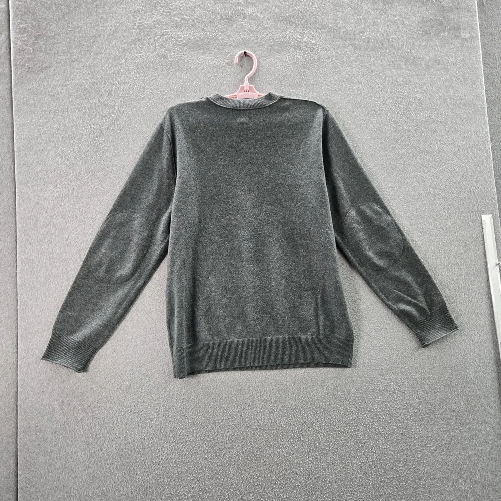 VINTAGE Banana Republic Men Sweater M Green Cashmere Lambswool‎ Preppy Pullover